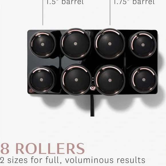 T3 Volumizing Hot Rollers LUXE for Volume, Body and Shine